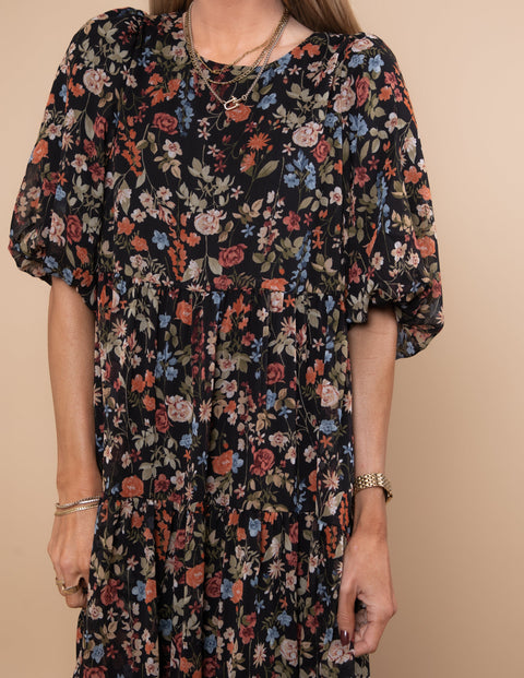 Cinthia Floral Midi Dress