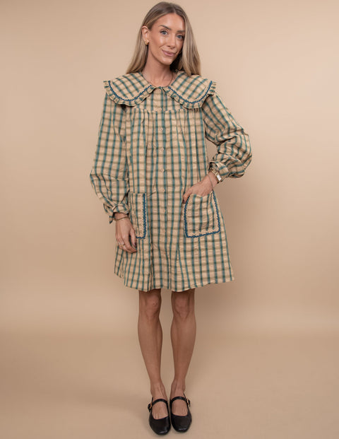 Picnic Poet Check Dress