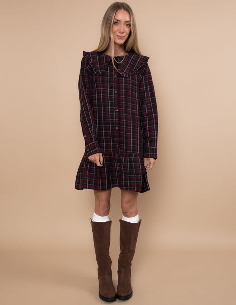 London Prep Plaid Mini Dress