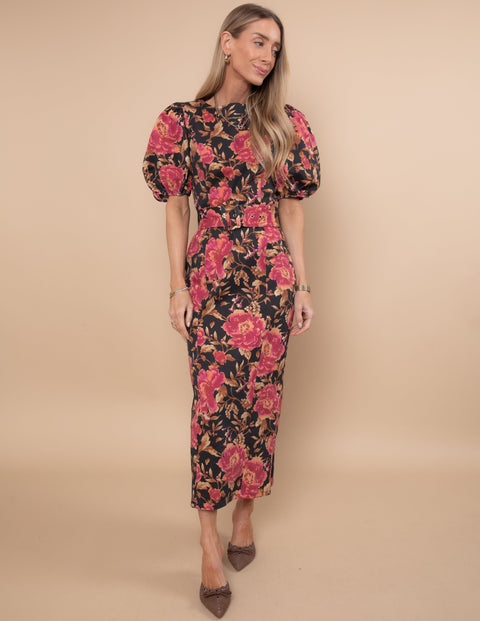 Rosalie Floral Midi