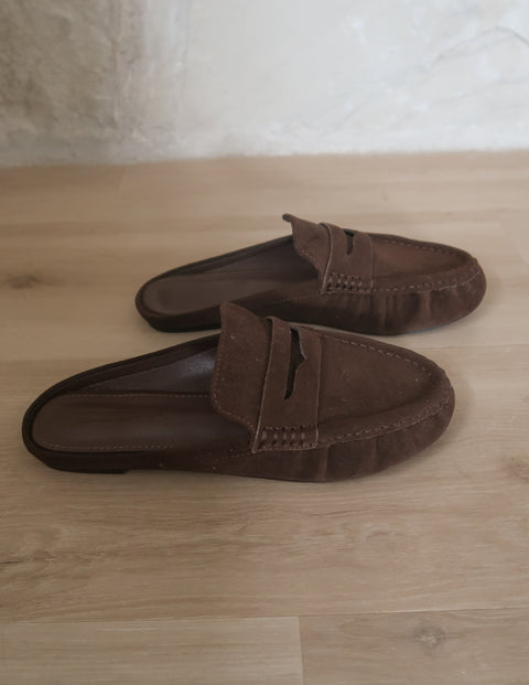 Brownstone Loafer Slide