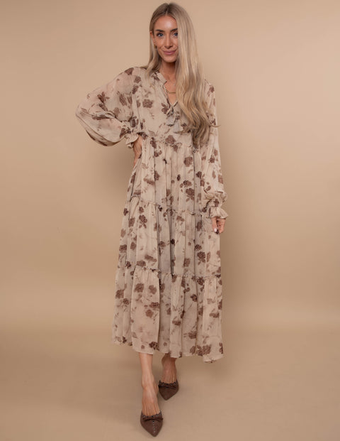 Golden Hour Tiered Dress
