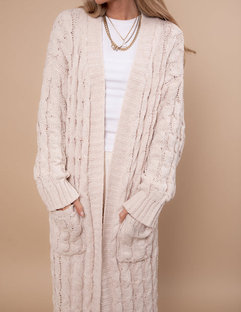 Cozy Haven Long Cardigan