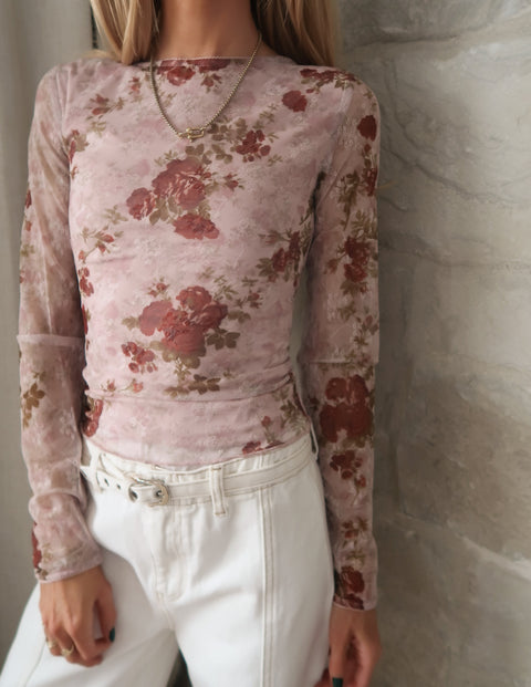 Bloom Mesh Top