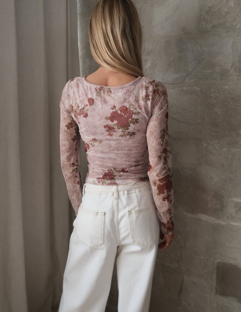 Bloom Mesh Top