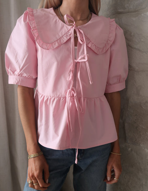 Ballet Pink Heirloom Top