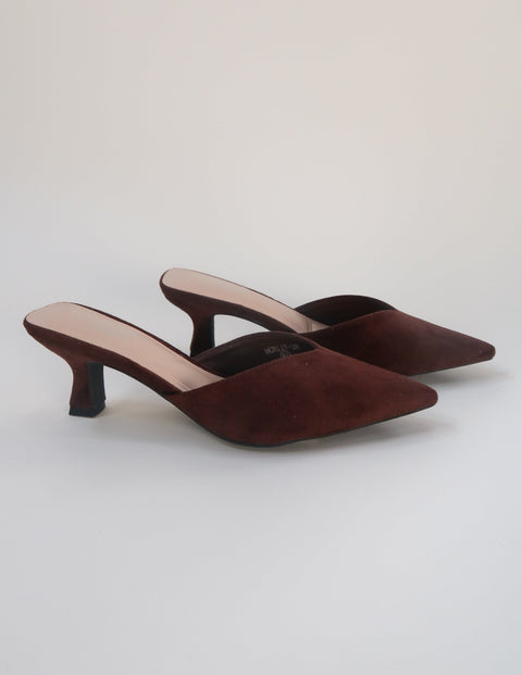 Simply Sweet Suede Heels