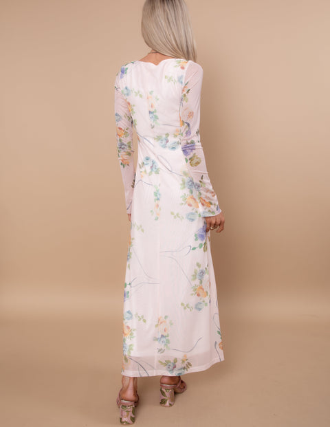 Campbell Mesh Floral Dress Pre-Order