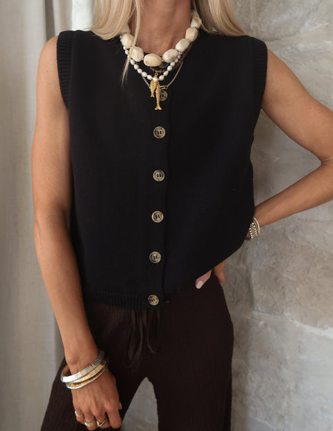 SoHo Button Vest
