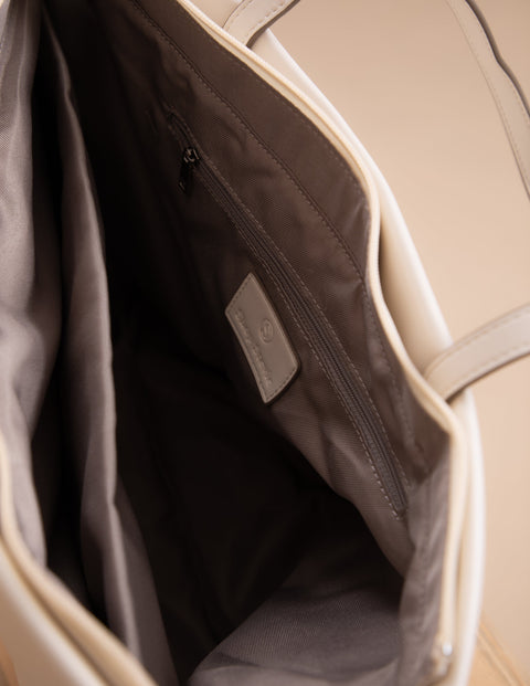 All White Temple Tote