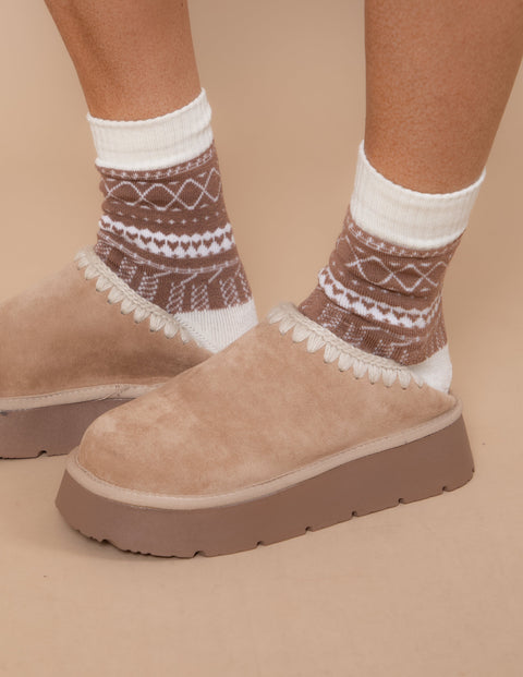 Aspen Cabin Sock
