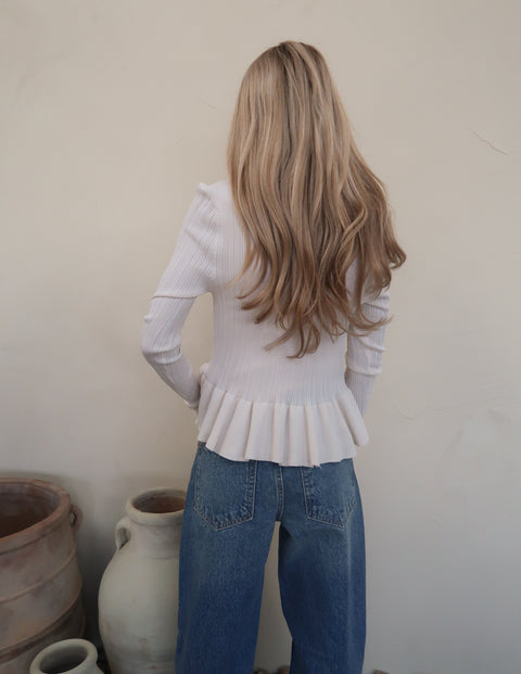 Eleanora Ruffle Top