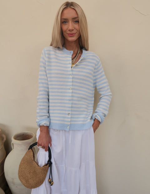 Esmerée Striped Cardigan