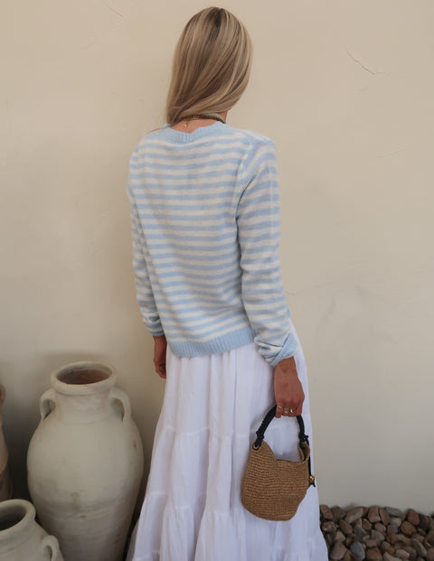 Esmerée Striped Cardigan