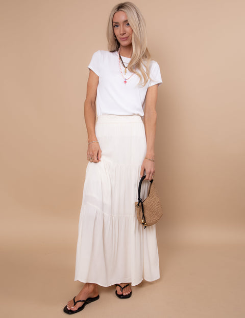 Liora Tiered Maxi Skirt