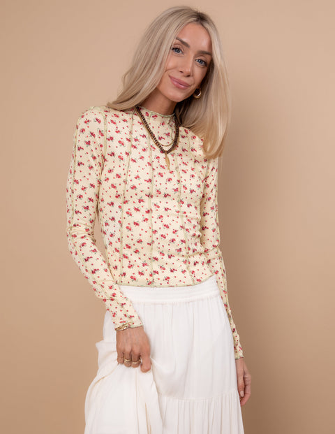 Tailored Bloom Top
