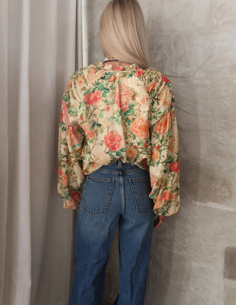 Vale Floral Top