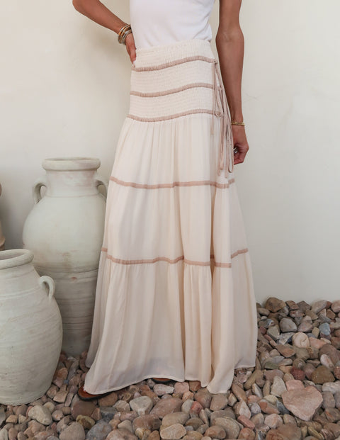 Sahara Breeze Maxi Skirt