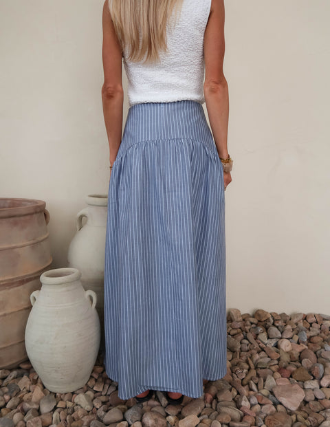 Riviera Stripe Skirt