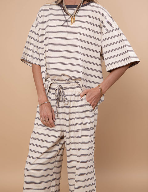 Marais Knit Stripe Set