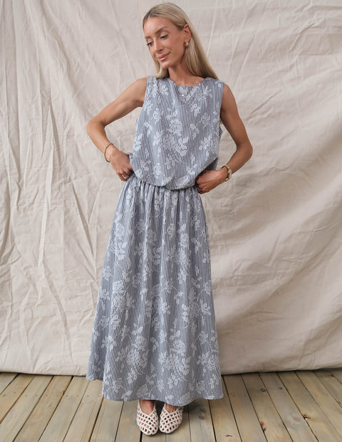 Aveline Floral Drift Top