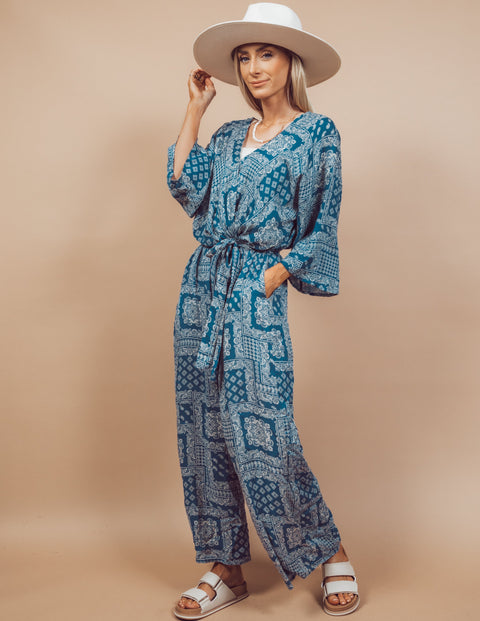 Kaz Printed Jumpsuit