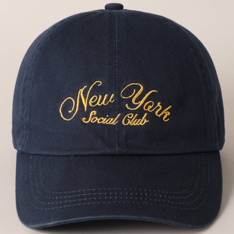 New York Social Club Baseball Hat