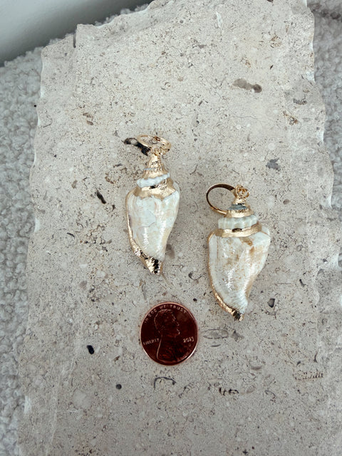 Del Mar Shell Drop Earring