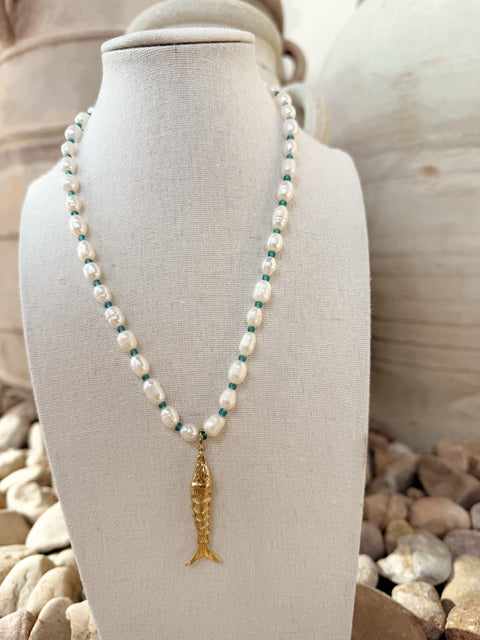 Capri Waters Fish Necklace
