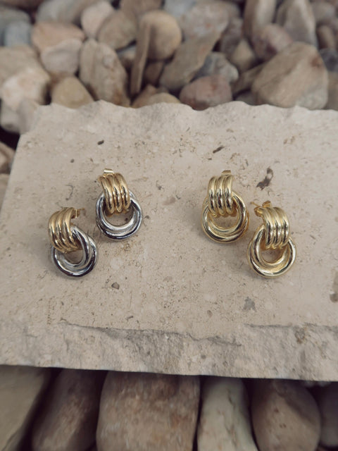 Bon Lee Interlocking Earrings