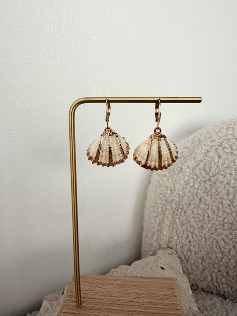 Malibu Shell Drop Earring
