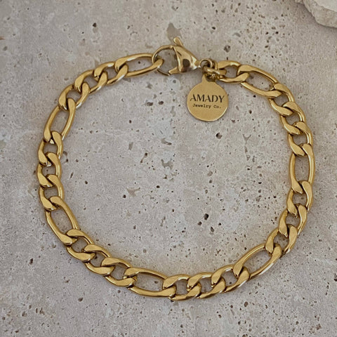 Forever Yours Figaro Bracelet